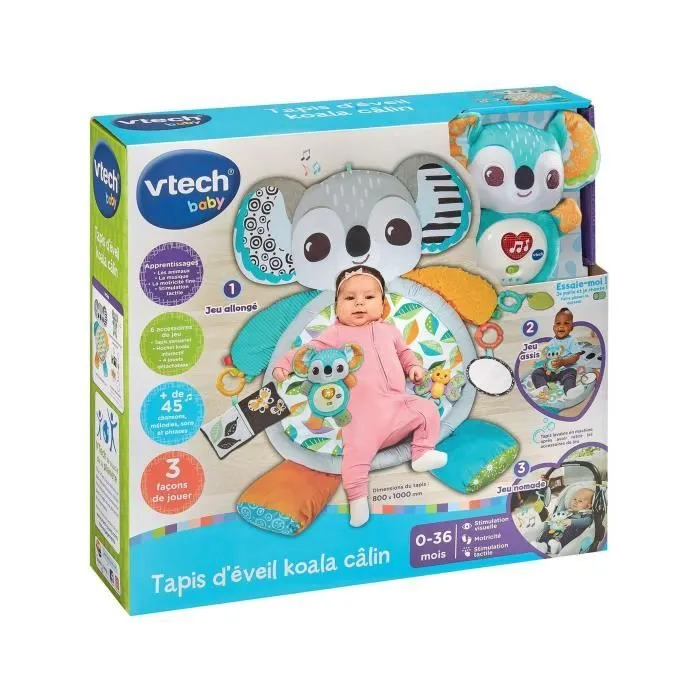 VTECH TAPIS D'ÉVEIL KOALA CÂLIN-7