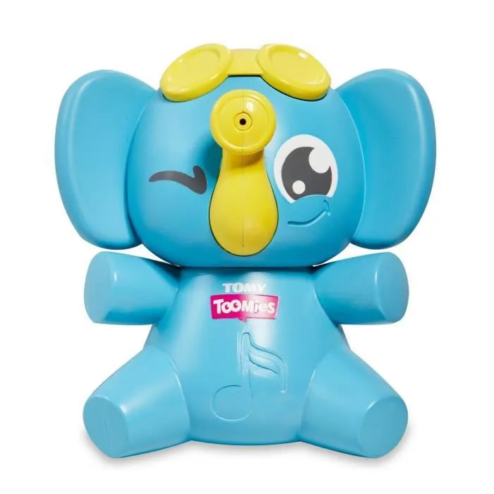 Jouet de bain Mon Eléphant Farceur - TOMY - pour bébé de 18 mois et plus - Bleu-1