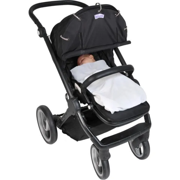 THE ORIGINAL DOOKY Pare-Soleil Noir pour promener Bébé-1
