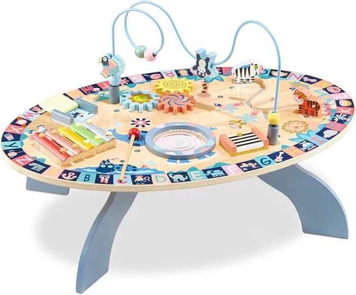 Table d'activités éducative - Non spécifié - 7 en 1 - Musicale - Sensorielle - Labyrinthe-0