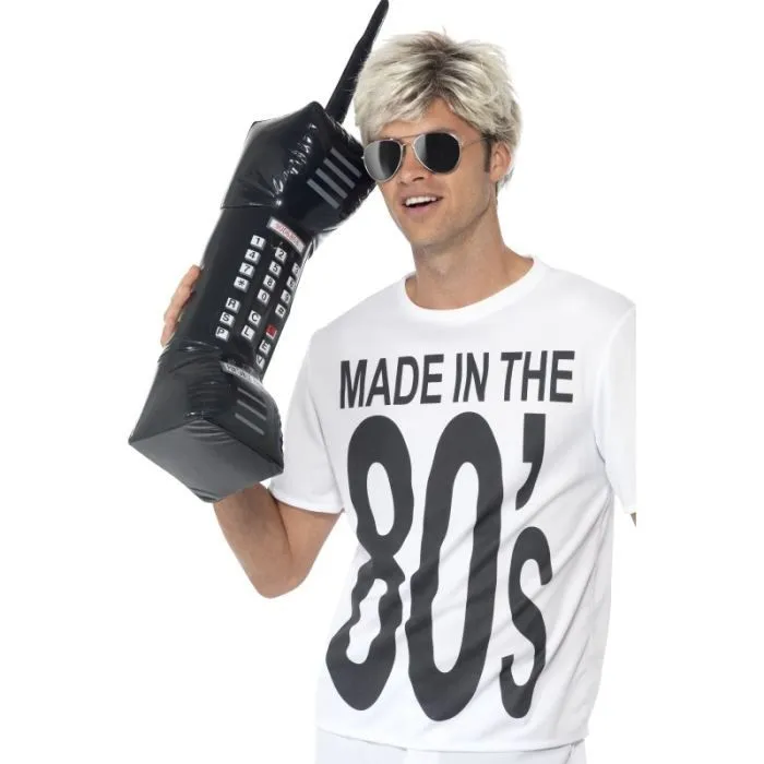 Téléphone portable gonflable - SMIFFY'S - Noir et blanc - Pour bébé - Mixte-0