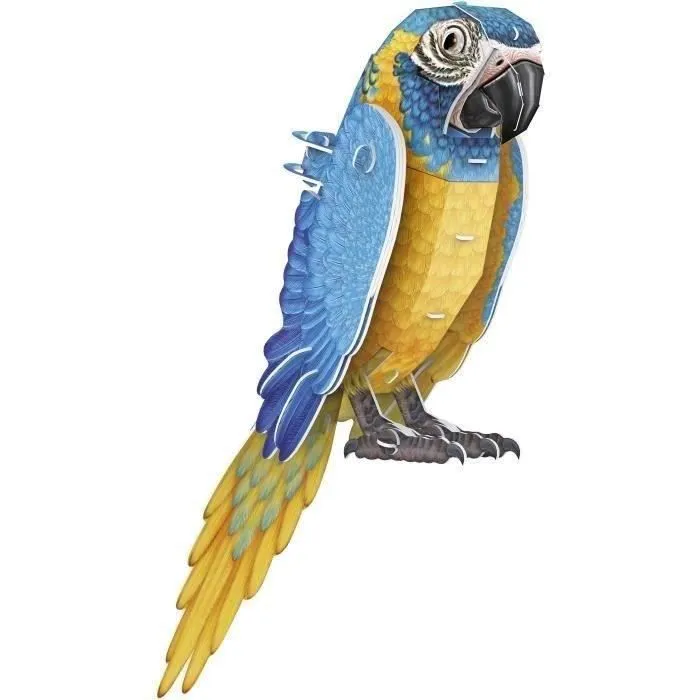 Puzzle 3D - Perroquet - Jeu de construction - EXPLORA - Oiseau - 94 pièces - Dès 8 ans-3
