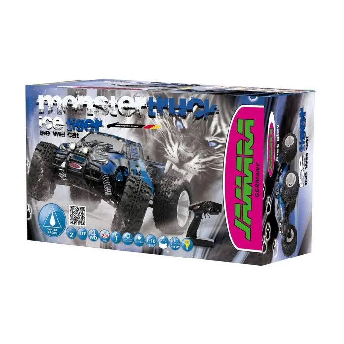 Camion radiocommandé JAMARA Tiger Ice EP Lipo 4WD 2,4GHz pour enfant de 5 ans et plus-2