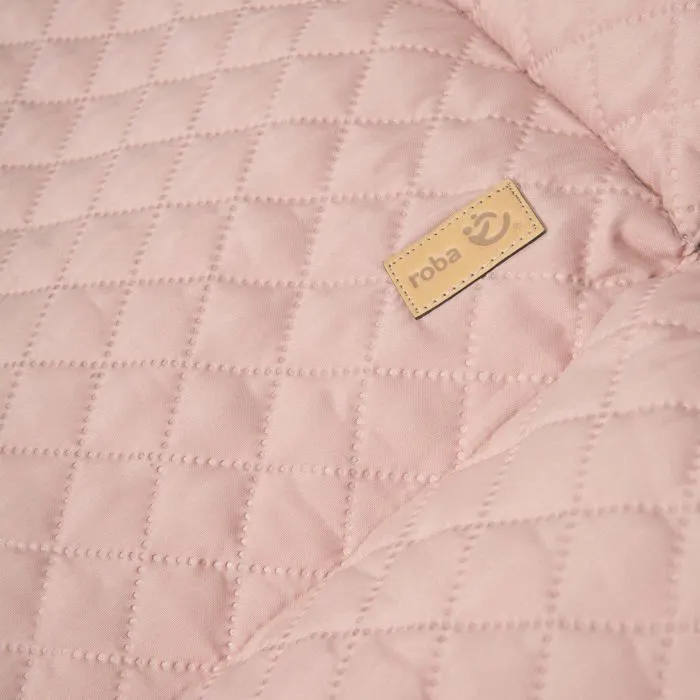 Tapis de Parc Bébé roba Style - Tour de Parc 75 x 100 à 100 x 100 cm - Doux et Hydrofuge - Rose / Mauve-5