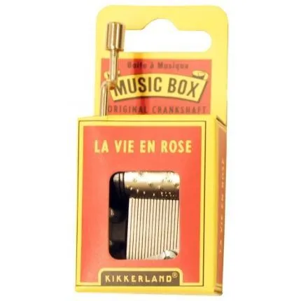 Boîte à Musique - Kikkerland - La Vie en Rose - Gris - Mixte - À partir de 3 ans-0