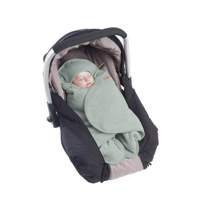 Babynomade® double polaire Vert sauge-2