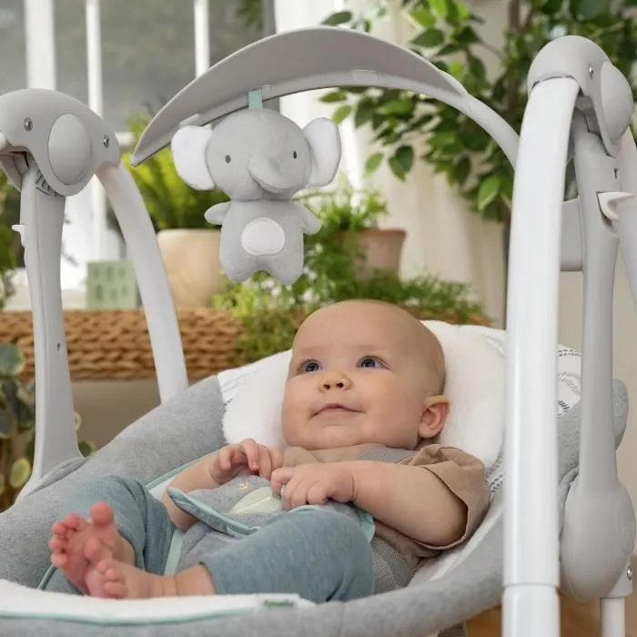 INGENUITY Balancelle Power Adapt Portable Swing - USB - Pliable - 61 x 77 x 53 cm - Multicolore - Dès la naissance-6