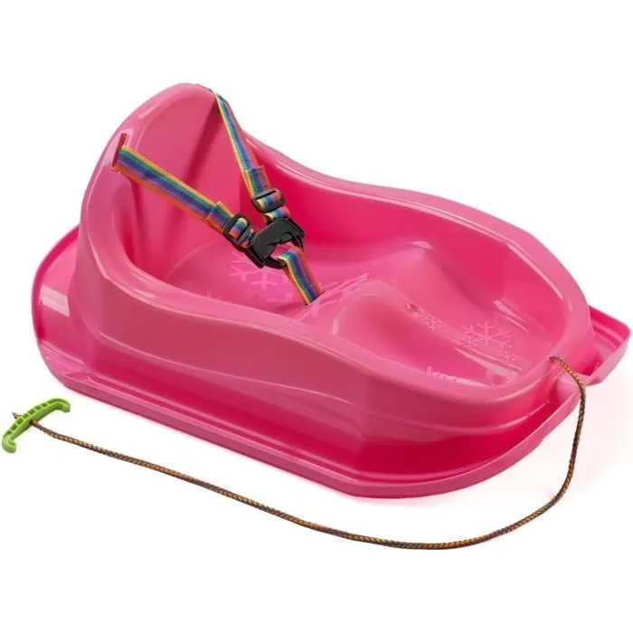 Mini Luge - GaGaDumi - Ergonomique - Plastique - Dossier Haut - Charge 20 kg-0