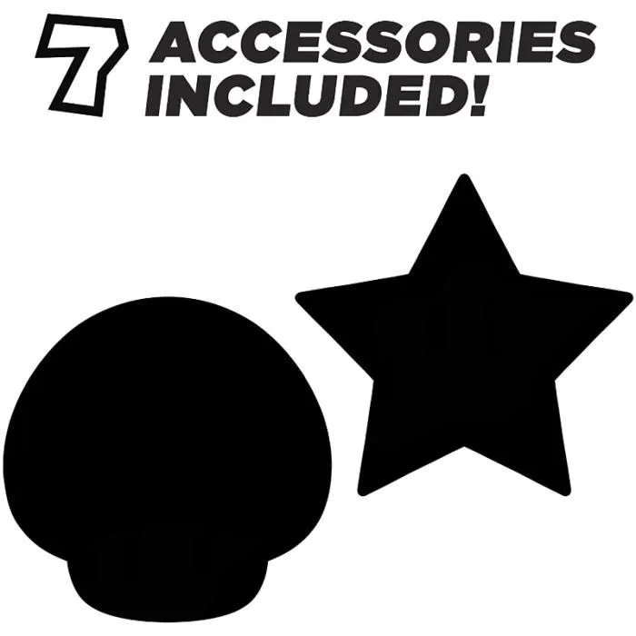 Calendrier de l'Avent Nintendo - 24 Surprises dont 17 Figurines et 7 Accessoires - avec Personnages Spéciaux en Edition Limitée-3