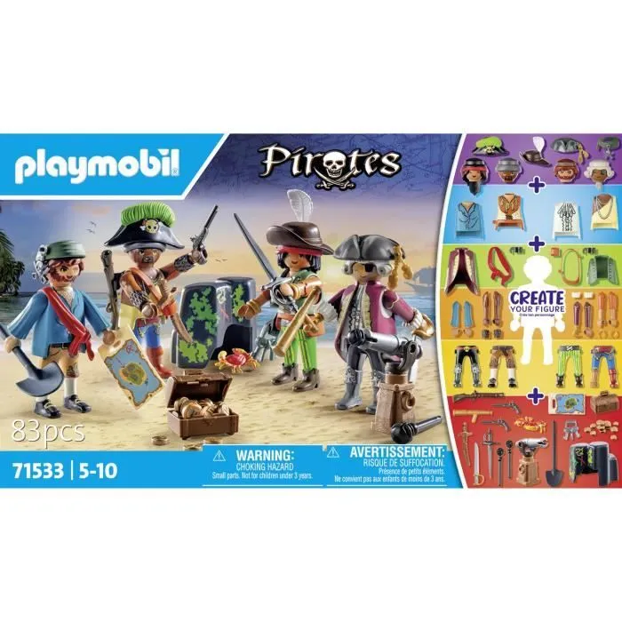 PLAYMOBIL 71533 My Figures : Pirates-2