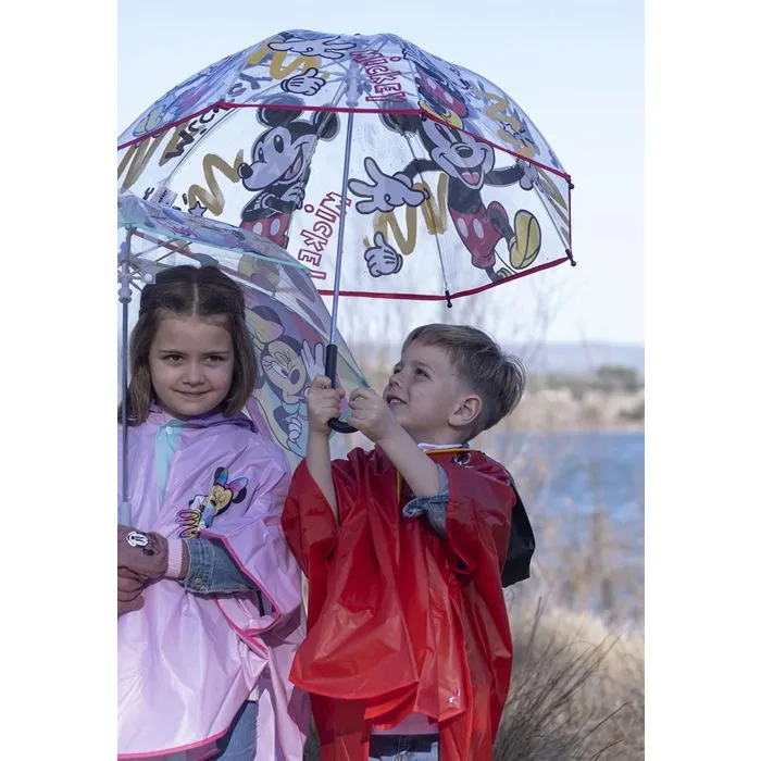 Parapluie - Mickey - Manuel - Multicolore - 100% POE - Enfant-2