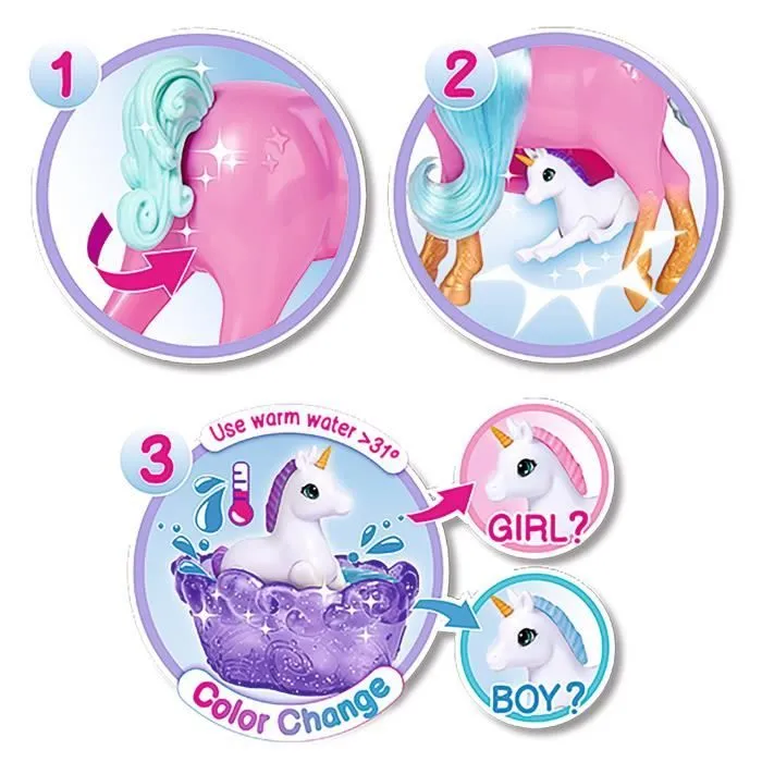 Poupée Steffi Love Fée 29 cm + Licorne enceinte-1