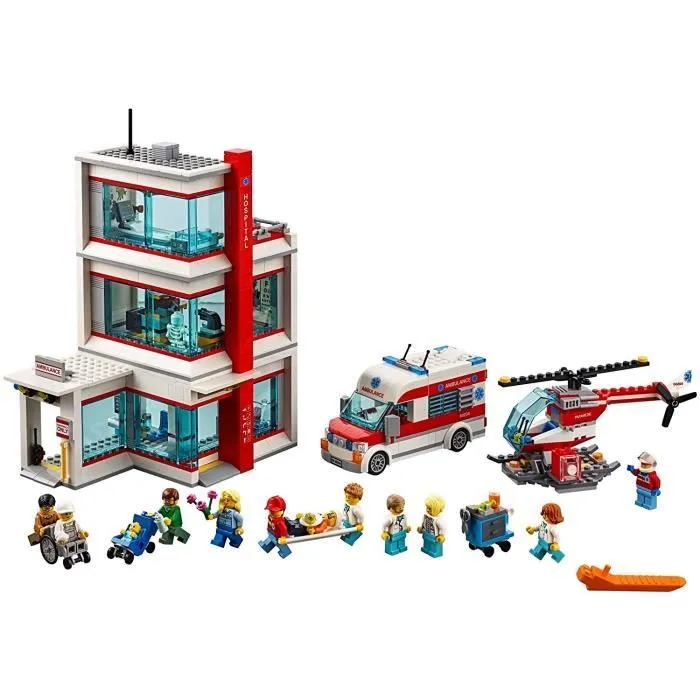 LEGO® City 60204 L’Hôpital LEGO® City-1