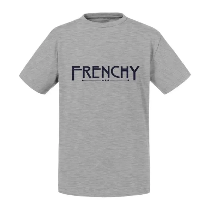 T-shirt Enfant Gris Frenchy Expression Lifestyle Français-0