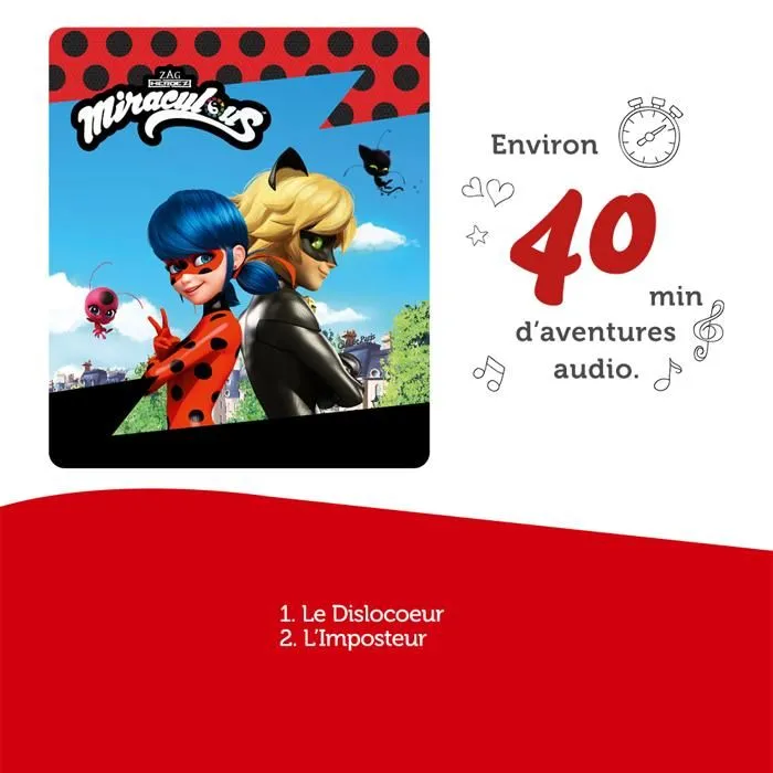 tonies® - Figurine Tonie - Miraculous - Chat Noir - Figurine Audio pour Toniebox-3