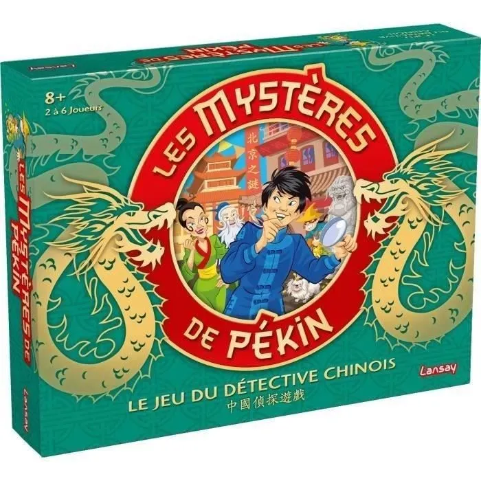 LANSAY - LES MYSTÈRES DE PÉKIN - Jeu de société - Version Originale - 2 à 6 joueurs - Dès 8 ans-0