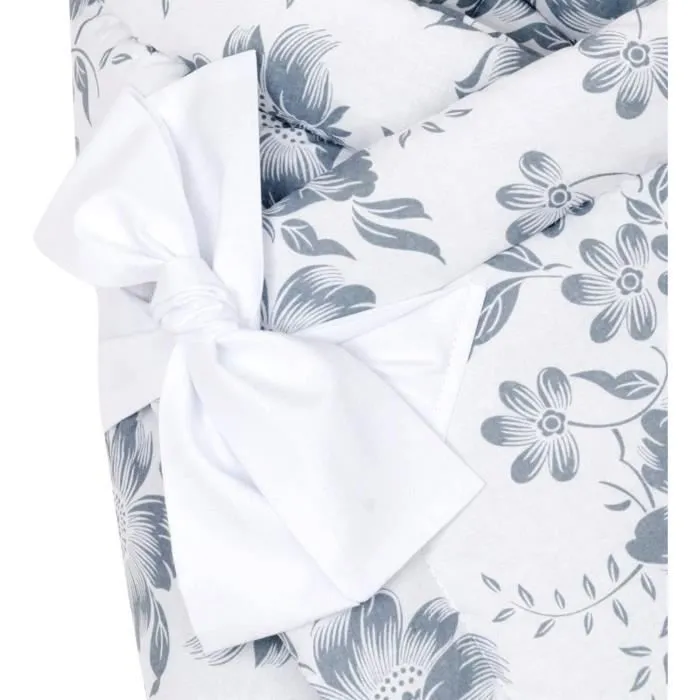 Bellochi Universelle Nid d'Ange Bebe - Réversible Couverture Enveloppante Bébé - en Coton Hypoallergénique - - Magnolia-2