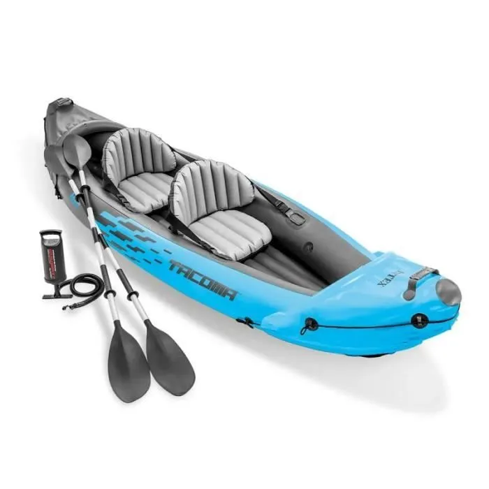 Canoé Gonflable 2 Personnes "Takoma" 312cm Bleu-0