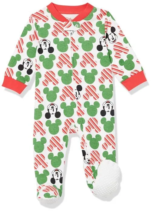 Essentials - AEB00018F21-MulMi-6 Months - Amazon Grenouillere avec Pieds en Coton Mixte bebe, Lot de 2-0