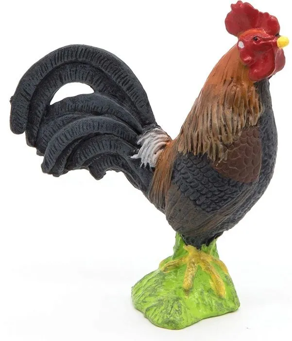 Figurine Coq gaulois - PAPO - LA VIE A LA FERME - Mixte - Intérieur - Enfant-1
