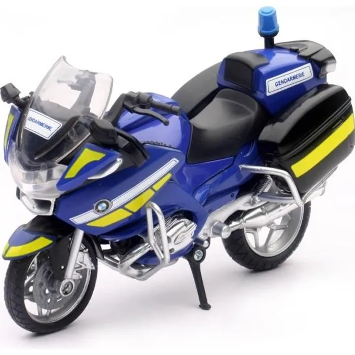 Moto Gendarmerie BMW R 1200 - Miniature - Die Cast - 1/18° - 11,5 cm - NEW RAY-0