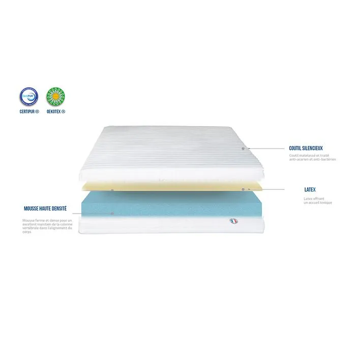 Matelas Mousse Egio 140x200 cm Accueil Latex-3
