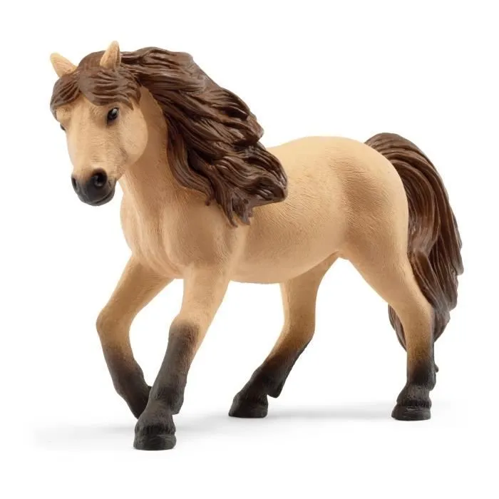 Box avec Poney Icelandais - Extension Ferme Educative, Coffret schleich avec 1 box et 1 figurine poney, pour enfants dès 3 ans --3