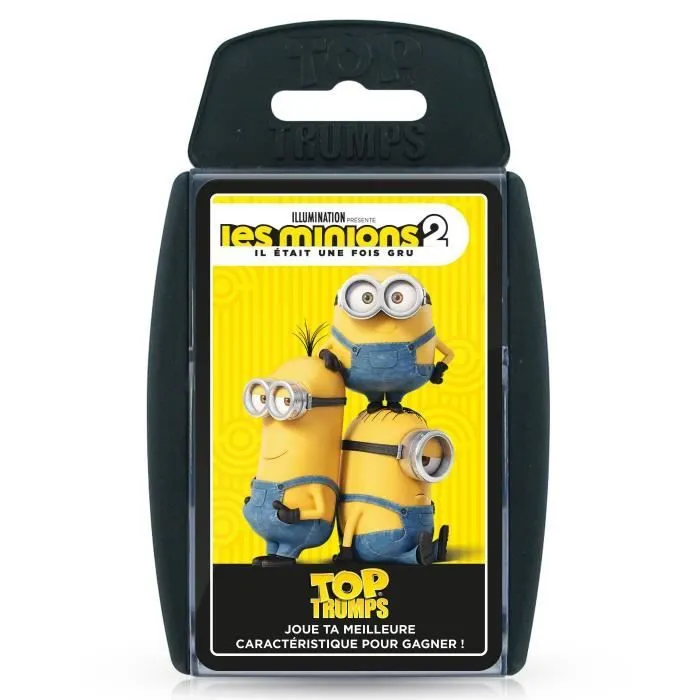 Jeu de cartes Top Trumps Les Minions 2 - Winning Moves - A partir de 6 ans - 30 cartes-0