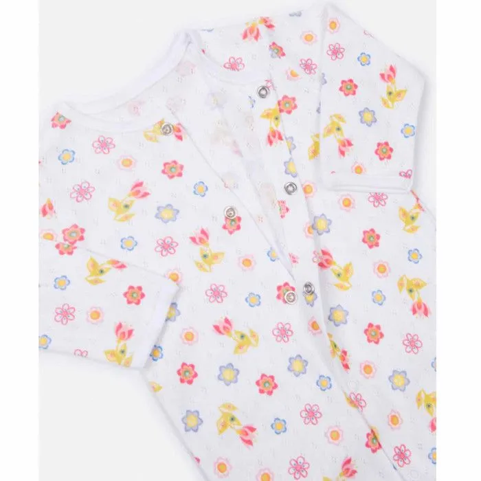 Dors-bien bébé en coton jacquard biologique Iris-4