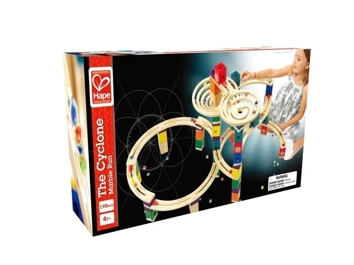 Jouet à billes - Hape - Quadrilla The Cyclone - Mixte - 4 ans et plus - Multicolore-1
