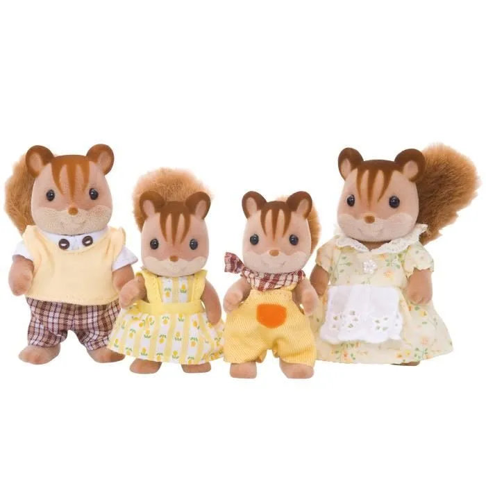 Famille écureuil roux - SYLVANIAN FAMILIES - Personnage miniature - Mixte - A partir de 3 ans-1