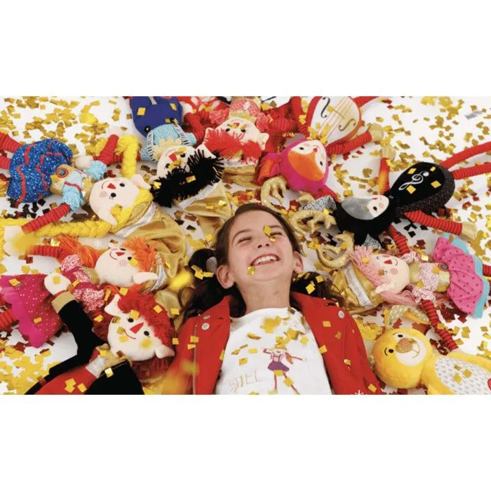 Peluche lutin de Noël jouet enfant Ginger Multicolore 50 x 7 cm-3
