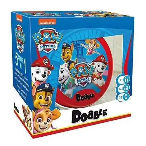Jeu de cartes - ZYGOMATIC - Dobble Paw Patrol - 2 à 5 joueurs - À partir de 4 ans - Jeu en allemand-0