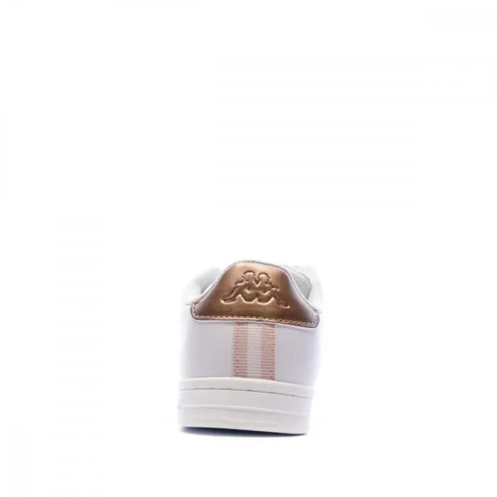 Baskets Blanche Rose/Bronze Fille Kappa Logo Alpha 2V - KAPPA - Enfant - Fille - Synthétique - Plat-2