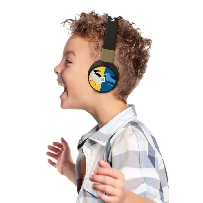 HARRY POTTER - Casque 2 en 1 Bluetooth® - Filaire confortable et pliable pour enfants avec limitation de son - LEXIBOOK-4