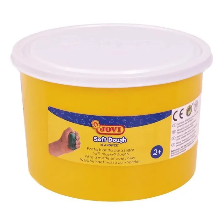 Jovi &nbsp;Soft Dough Blandiver Boîte de pâte à Modeler de 460 g, Couleur Blanche - 46001-0