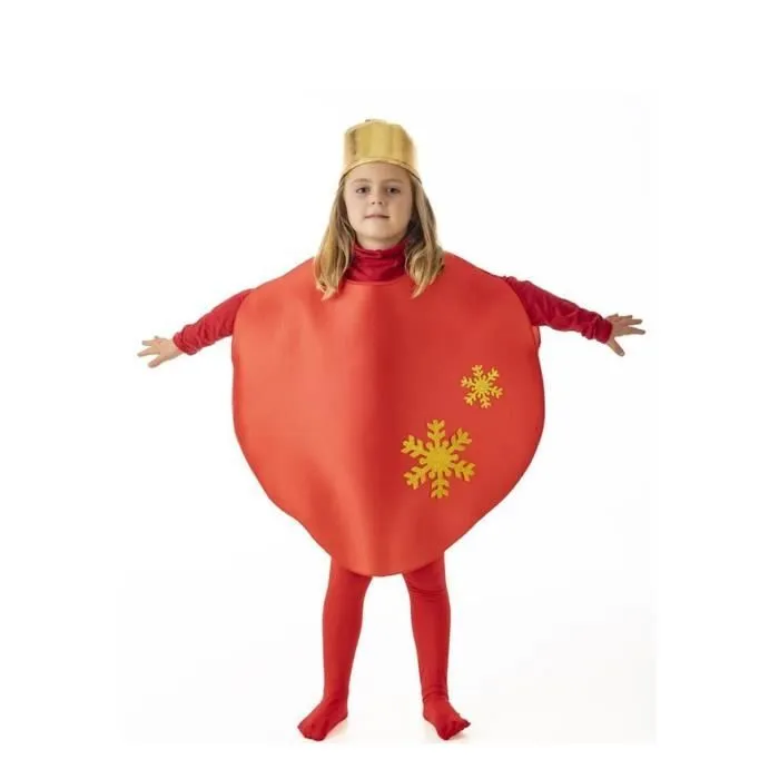 Llopis Déguisement boule de Noël rouge enfant (9-11 ans)-0