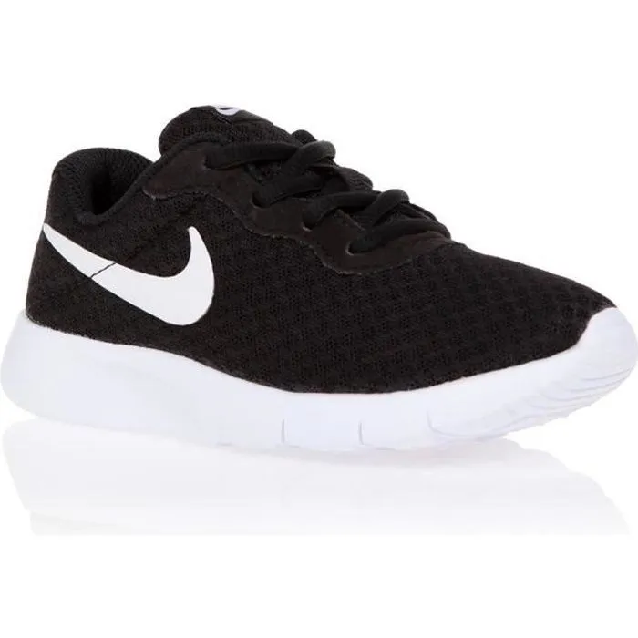 NIKE Baskets Tanjun - Enfant - Noir et Blanc-0