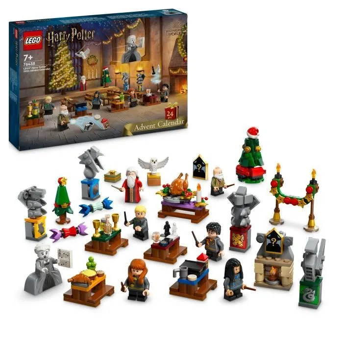 LEGO® Harry Potter 76438 Calendrier de l’Avent 2024 - Un Jouet Fascinant pour Enfants-0