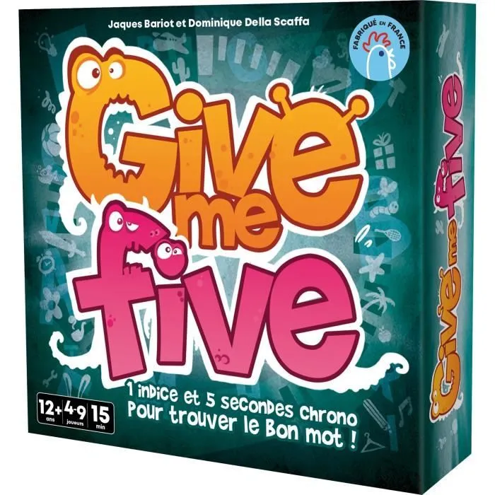 Give me five - Asmodee - Jeux de communication en équipe - Dès 12 ans-0