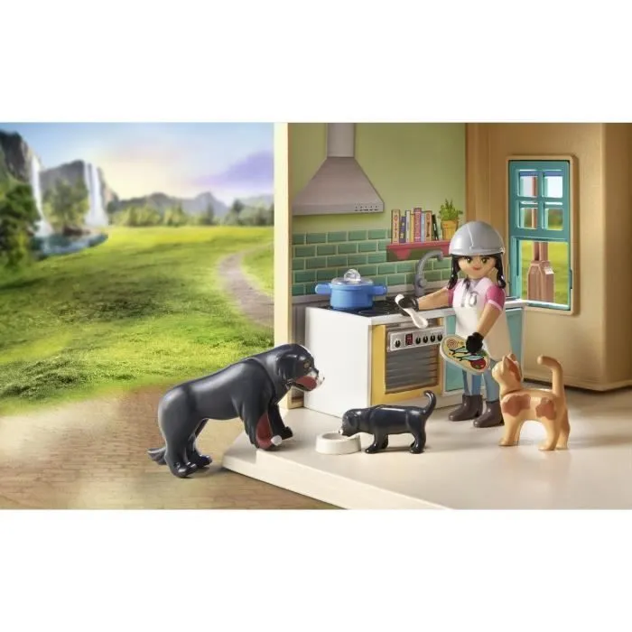 PLAYMOBIL 71351 Ranch de la cascade - Horses of Waterfall - 264 pièces - Dès 5 ans-6
