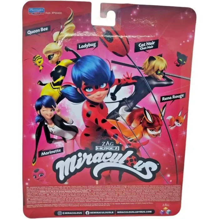 Mini-poupée Queen Bee - MIRACULOUS - 12 cm - Jaune et noir - 4 ans et plus-2