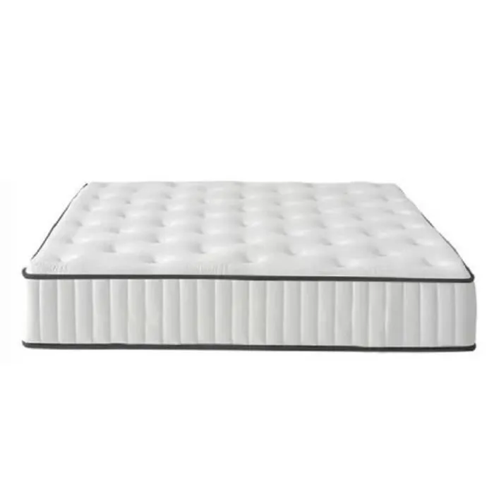 Ensemble matelas, couette et oreillers - Mémoire de forme - 20 cm - Ferme - Hypoallergénique - 2 places-1