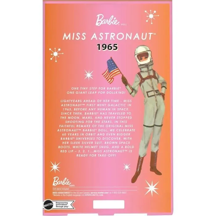 BARBIE Astronaute - Poupée Mattel - JBJ48-8