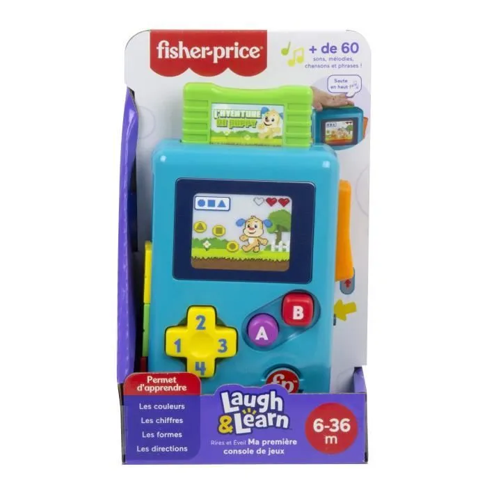 Fisher-Price-Ma Première Console de Jeu-Jouet d’éveil pour bébés HXB59-1
