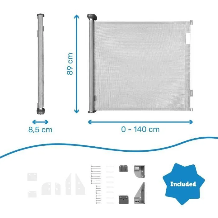 BADABULLE barriere rétractable SAFE & ROLL-5