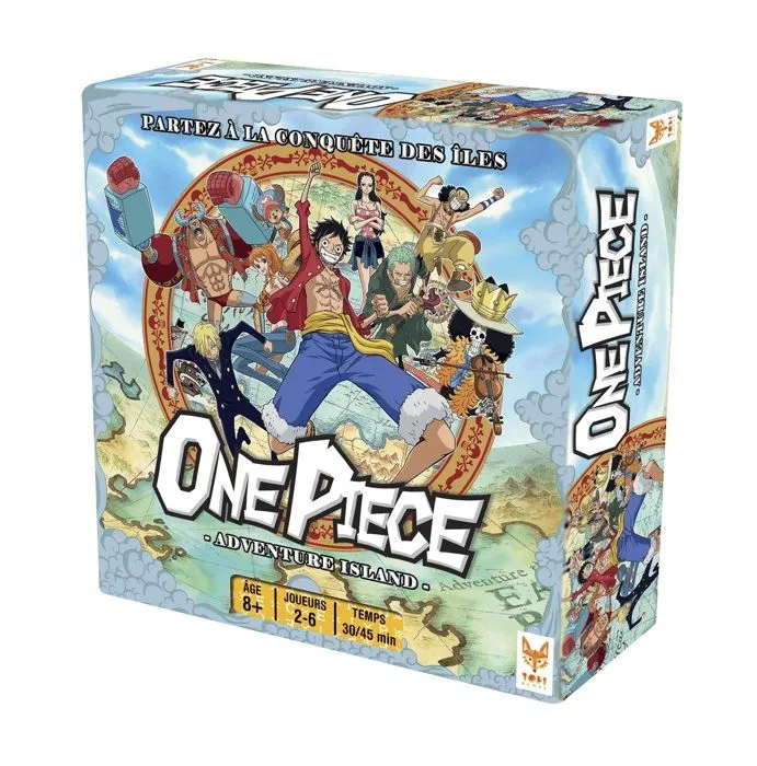 Jeu de société stratégie One Piece - TOPI GAMES - 90 pièces - 2 modes de jeu - Cartes Haki-1