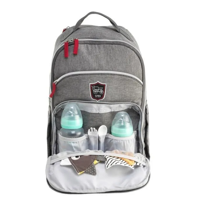 Sac à dos à langer - WILLIAM KENT 1733 - Backpack - Gris - 25L - Mixte-2