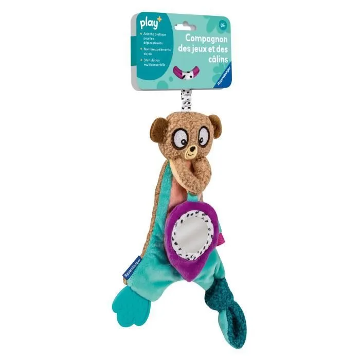 Ravensburger play+, Mon doudou d'éveil - Petit suricate, 0-12 mois, Premier âge, bébé-3
