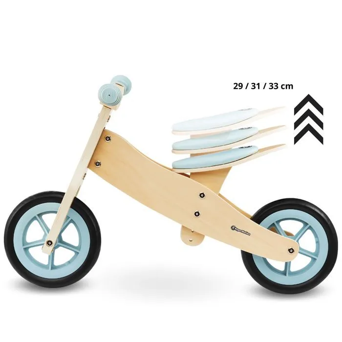 Draisienne Enfant en bois et Tricycle Evolutif 2en1- HyperMotion PERCY- 3 ou 2 Roues- Jusqu'à 30 KG- Premier Vélo- Bleu-3